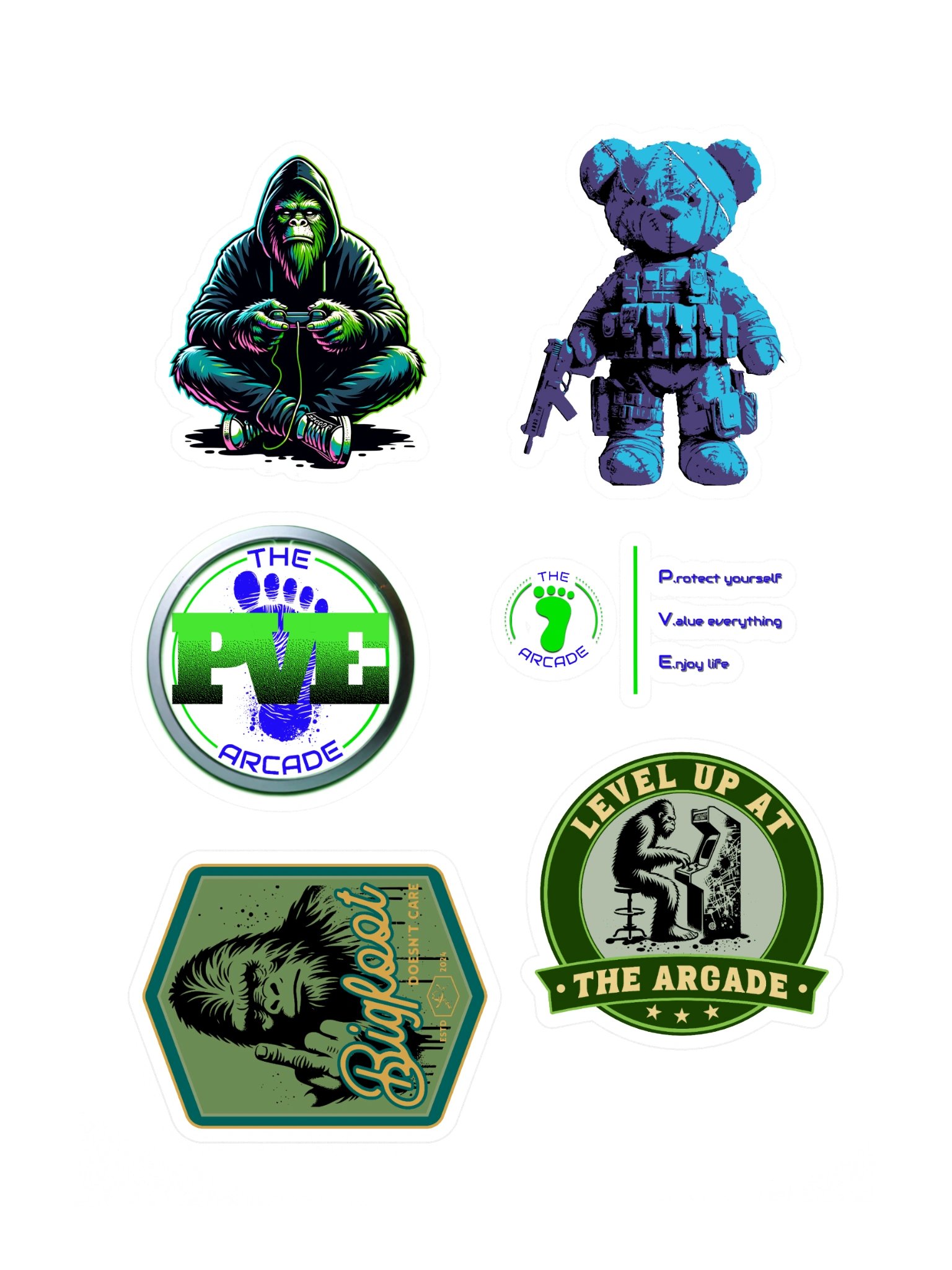 ARCADE Sticker Sheet Collection product image (3)