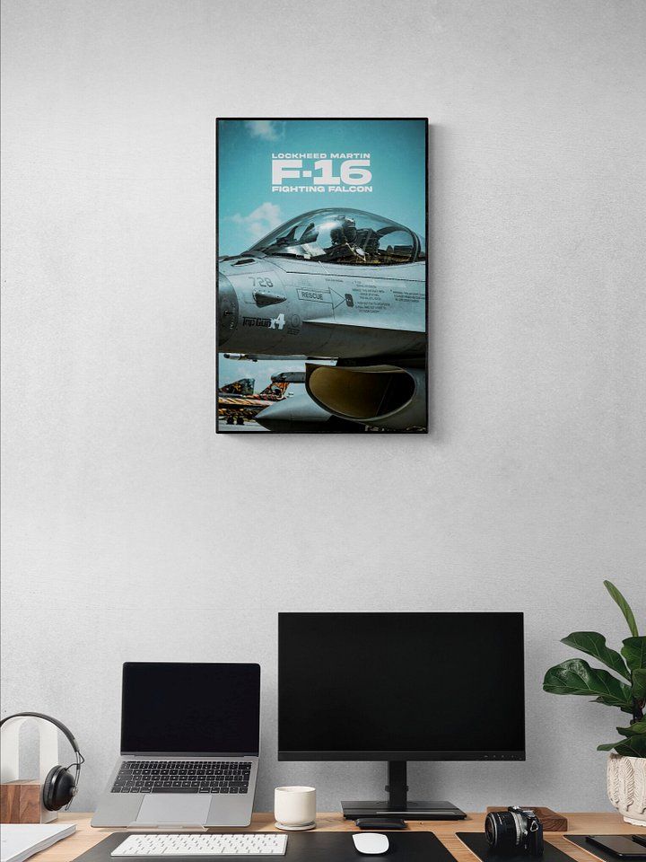 F-16 Fighting Falcon Fighter Jet Poster product image (2)