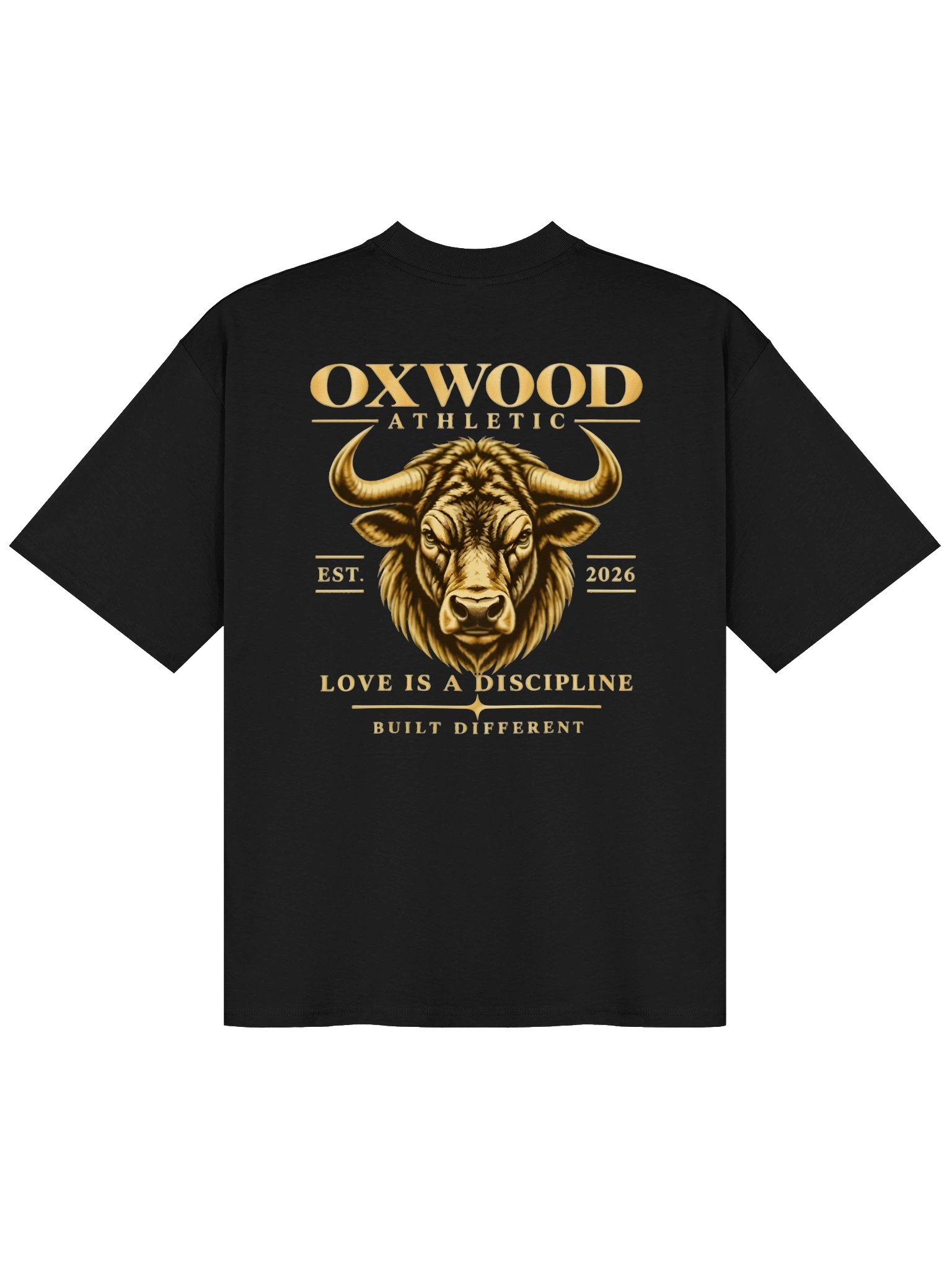 OXWOOD Athletic Heavyweight Oversized T-Shirt – Organic Cotton Streetwear Tee product image (5)