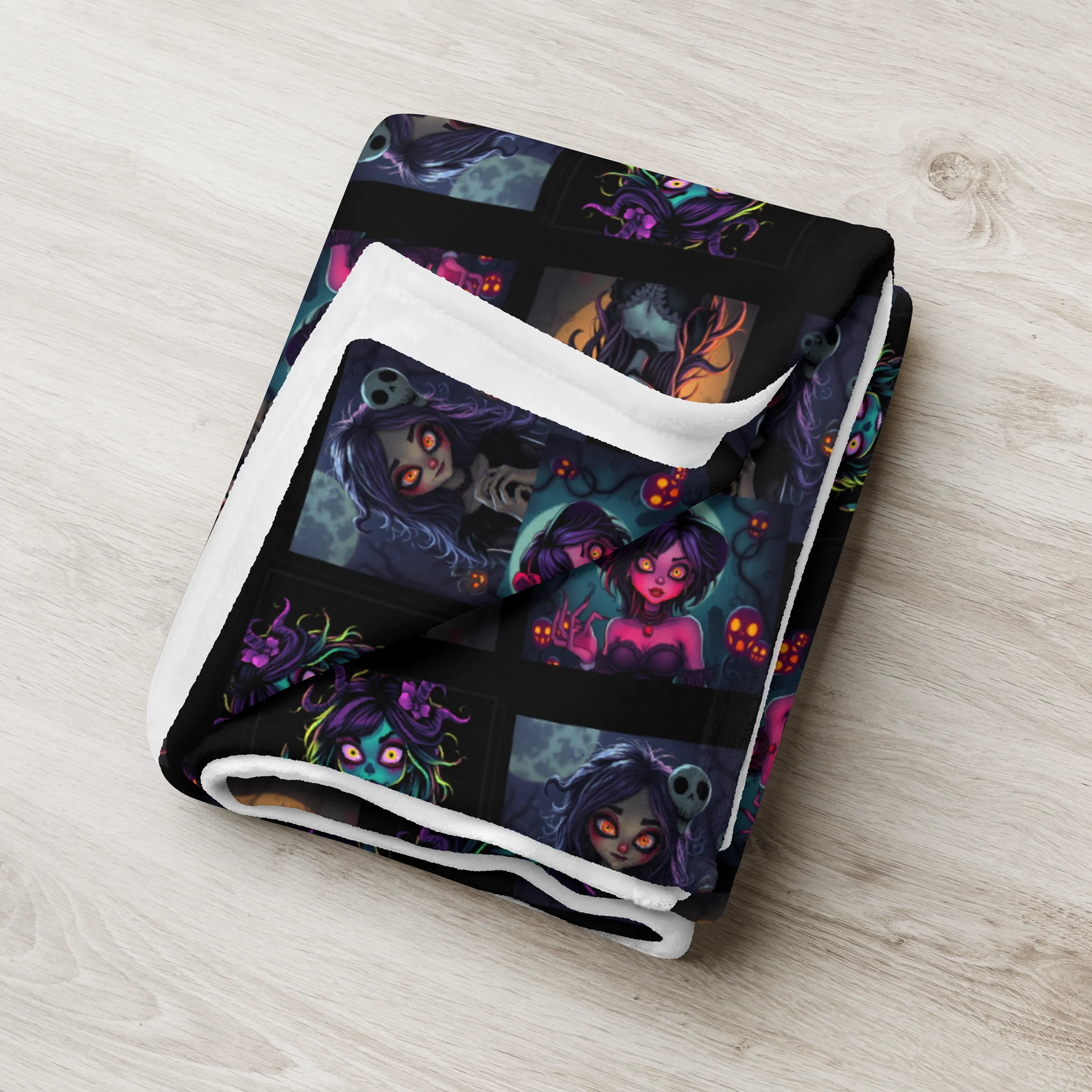 "Spooky Era" Throw Blanket product image (3)