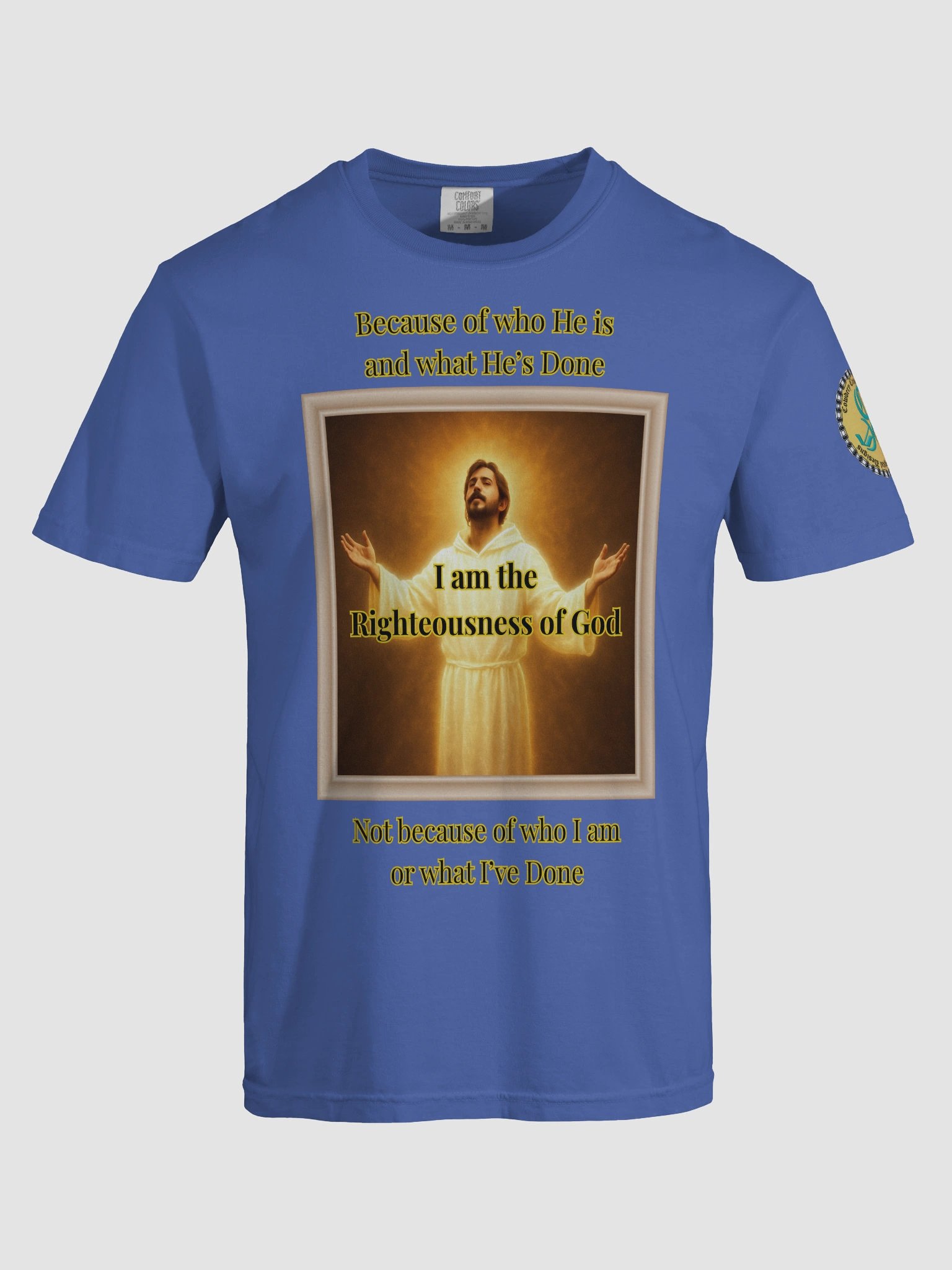 I am the Righteousness of God (Male) Comfort Colors Garment-Dyed Heavyweight T-Shirt Colors (2) product image (37)