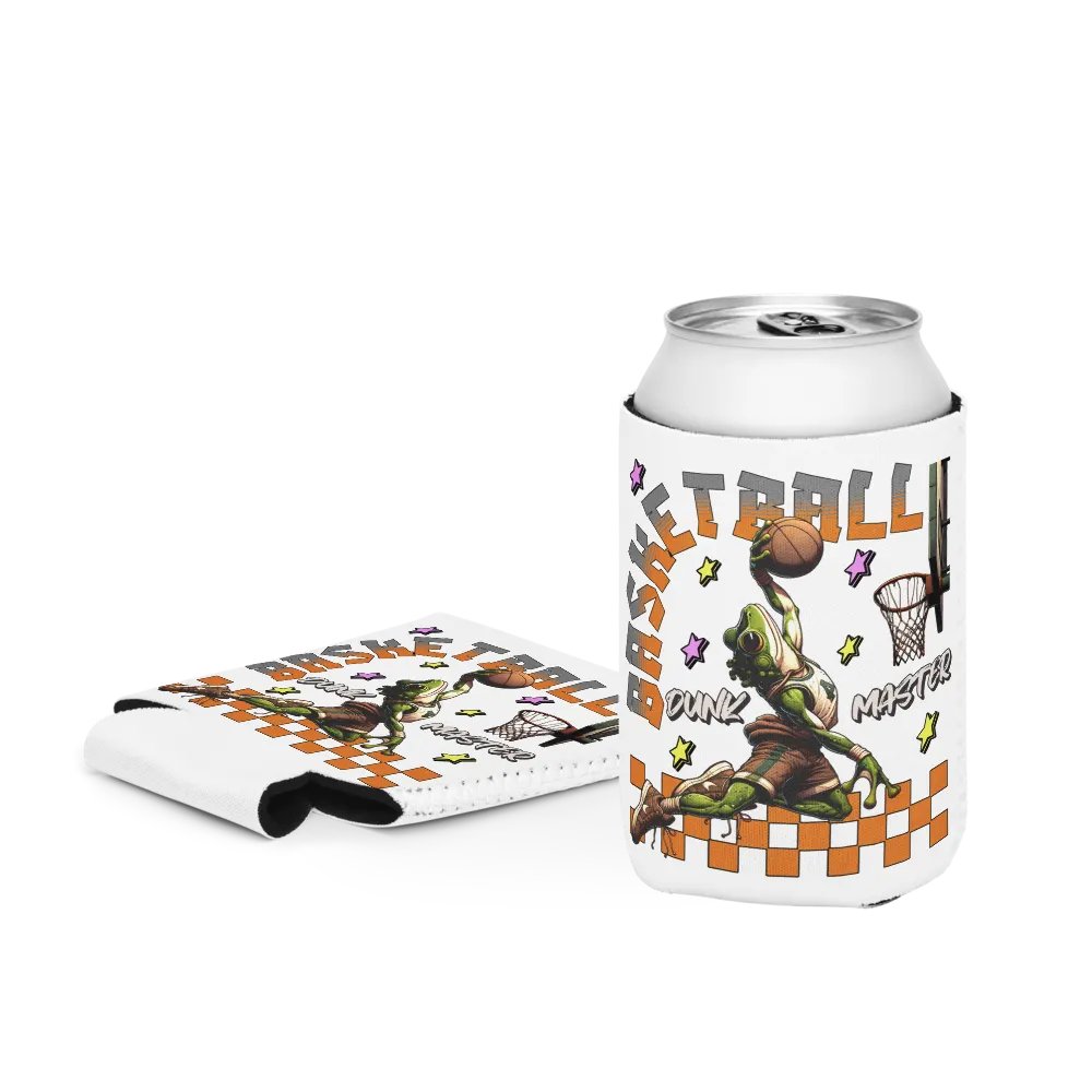 Basketball Dunk Master Frog Can Cooler product image (3)