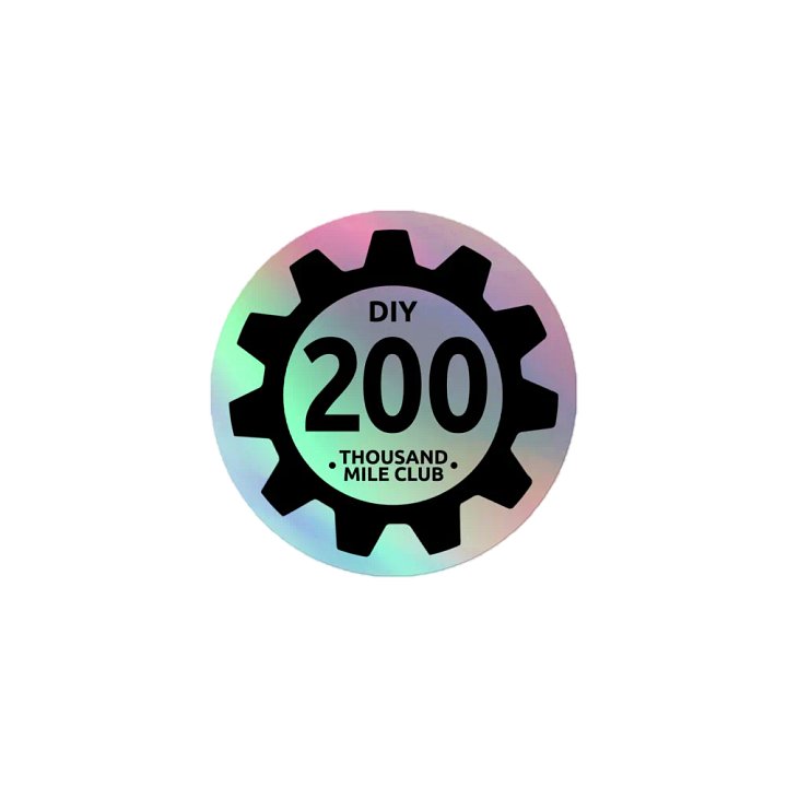 200K Mile Badge product image (1)