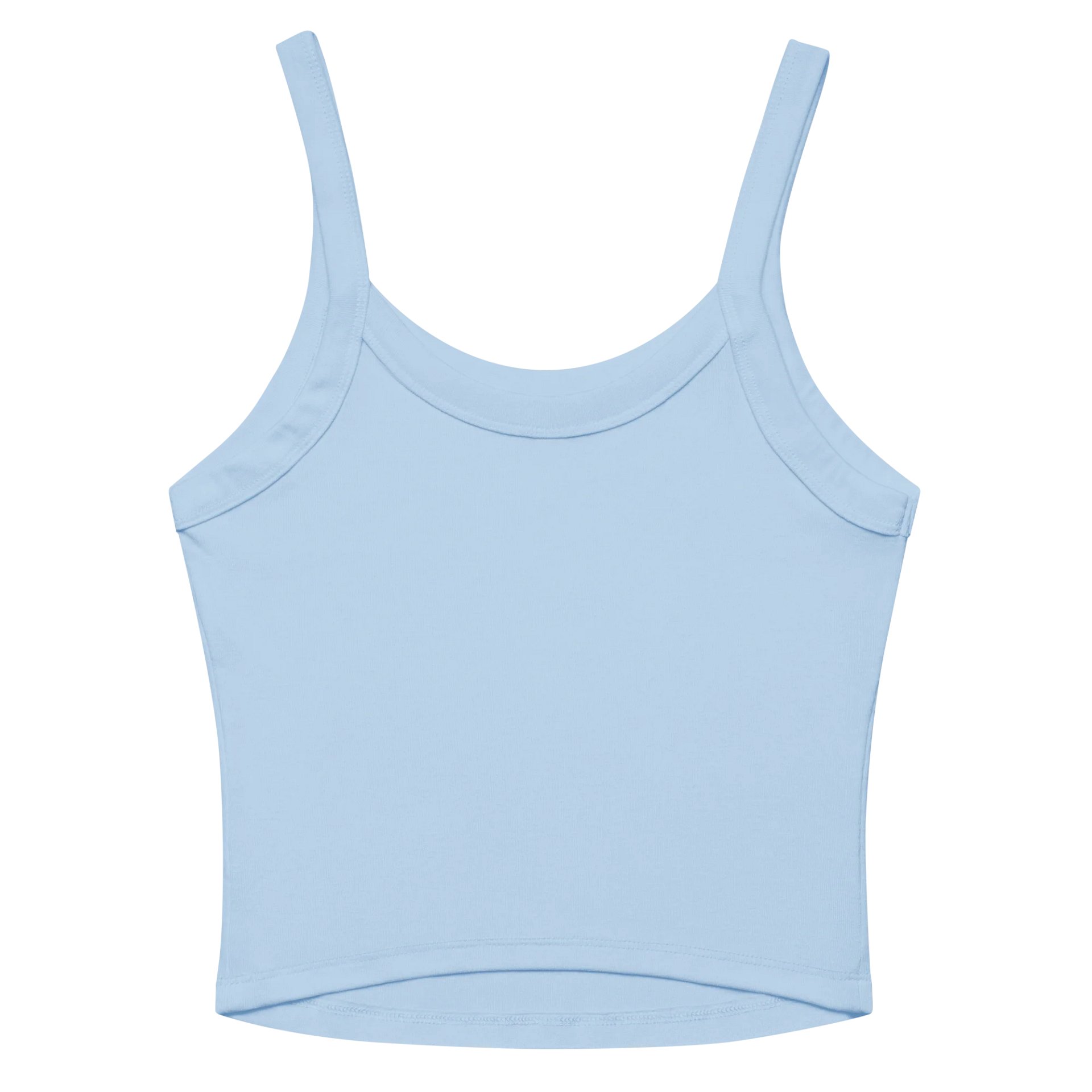 Columbia Road Market Women's Ribbed Tank Top (Blue) product image (3)