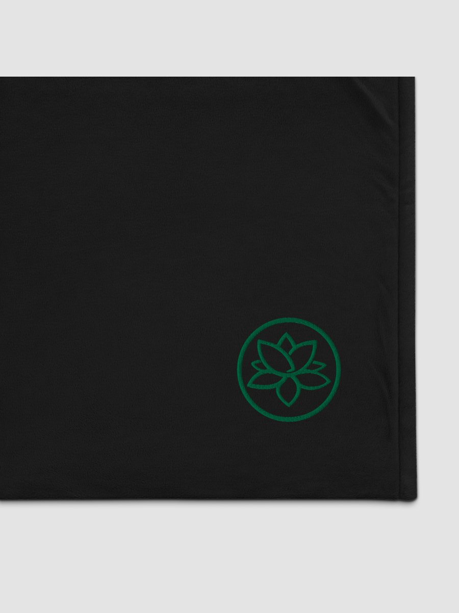 Lofi Lotus Sherpa Blanket product image (1)