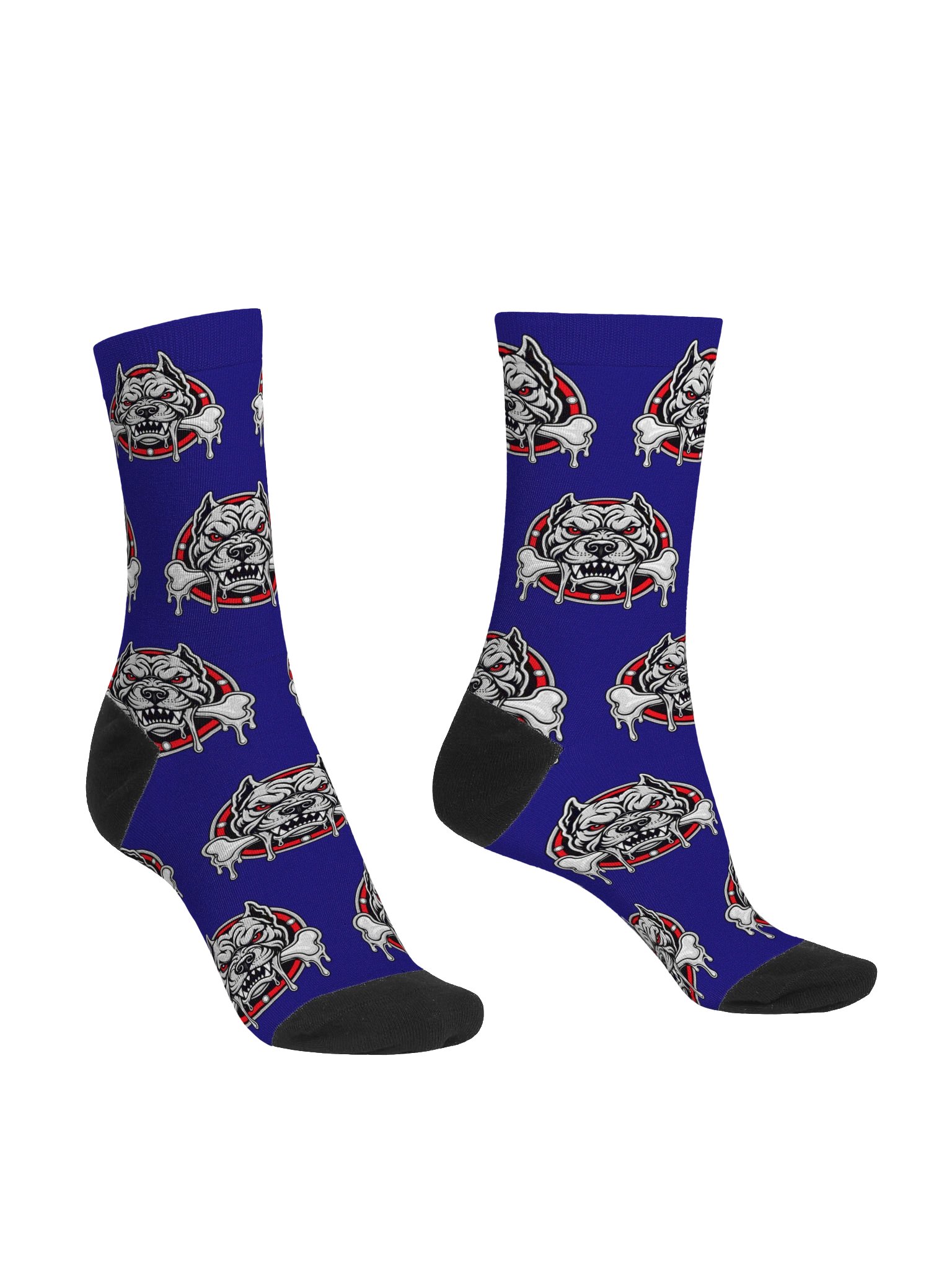 Boro Bonedawgs Crew Socks - Navy product image (3)