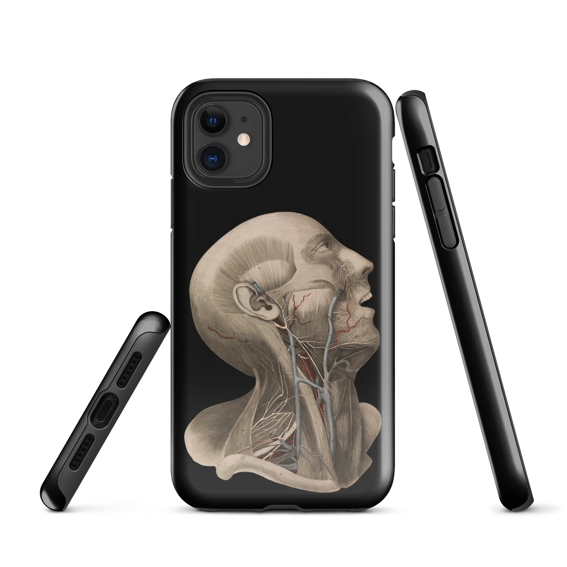 Vintage Anatomy – Head & Neck – iPhone® Tough Case product image (3)