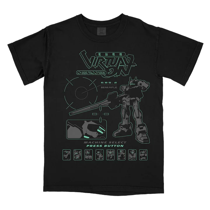 VIRTUAL-ON T-SHIRT - PLAYER 1 product image (1)