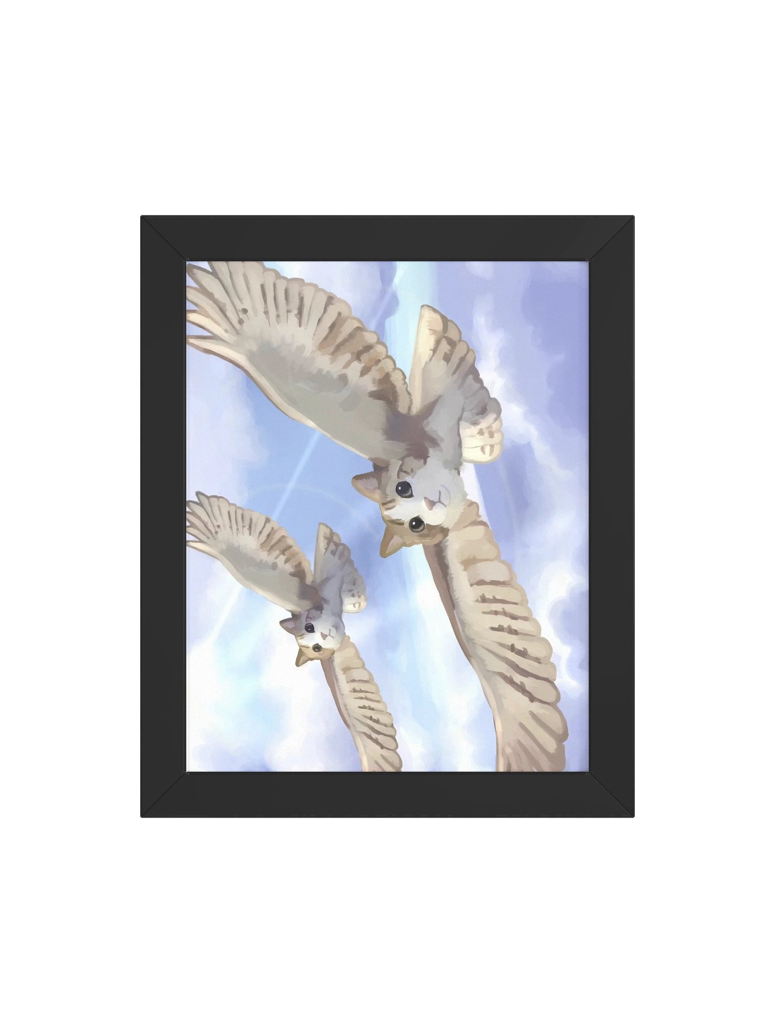 Meowl framed poster product image (4)