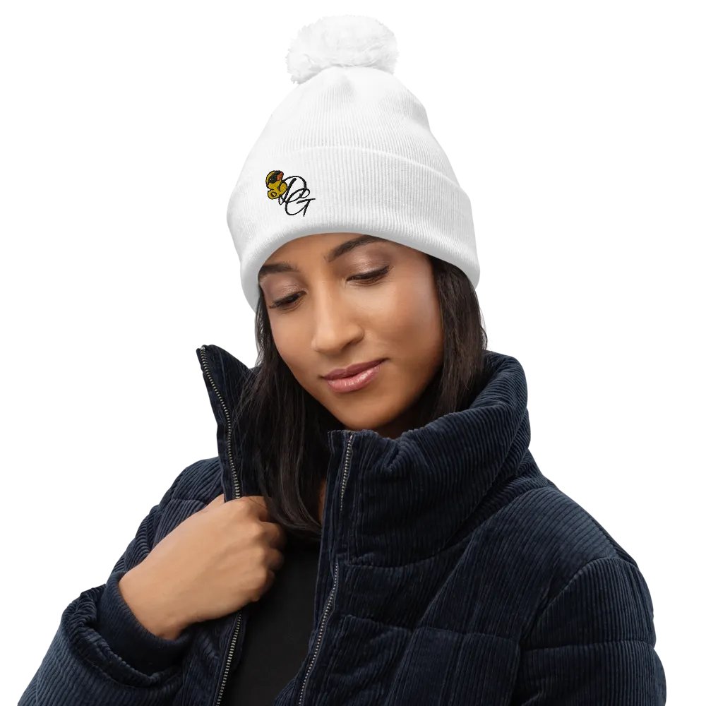 DG Beanie Black Lettering product image (9)