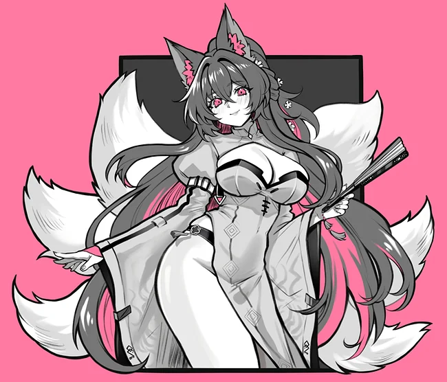 "Waifu" 1.0 Model Design by Inntary