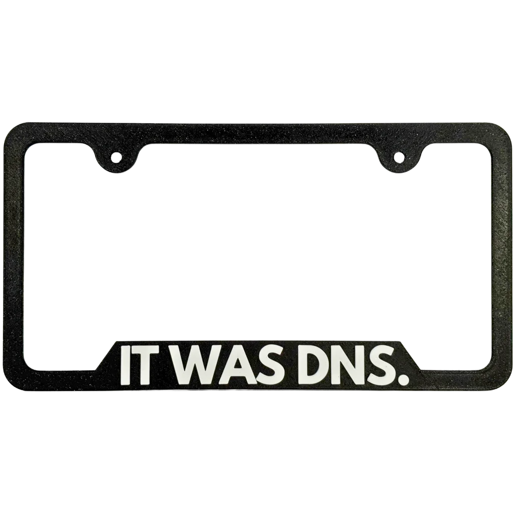 HLG License Plate Frames product image (1)