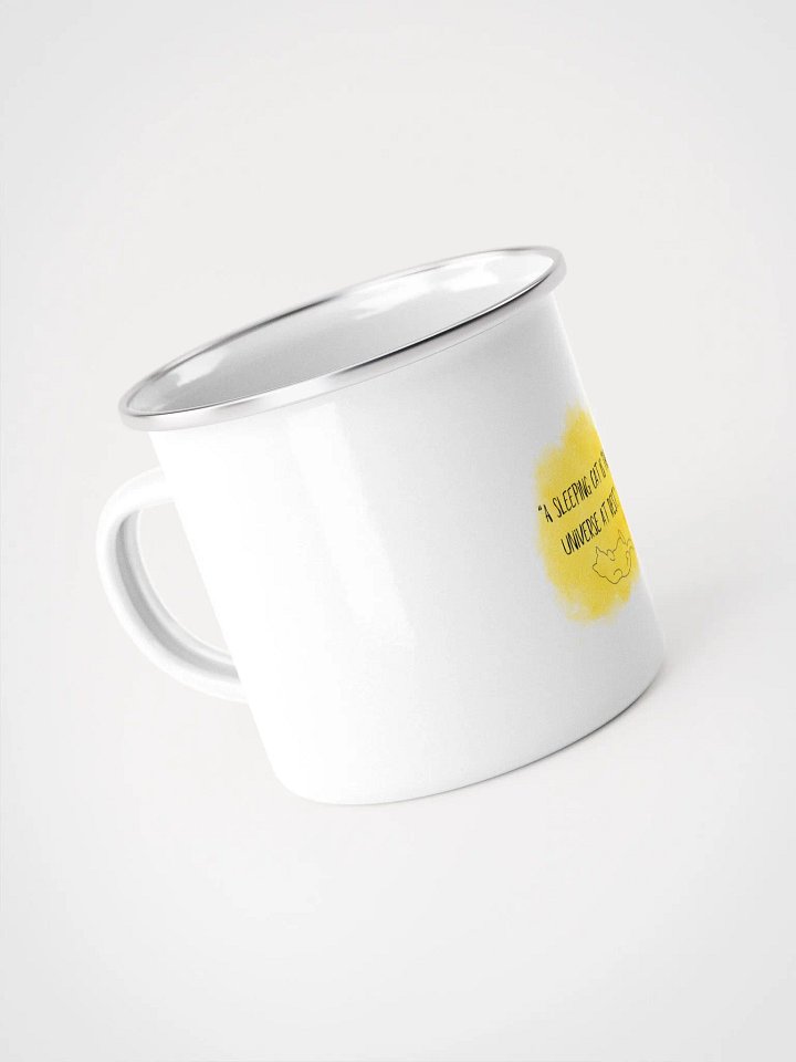 Vaikauri Cat Enamel Adventure Mug product image (2)