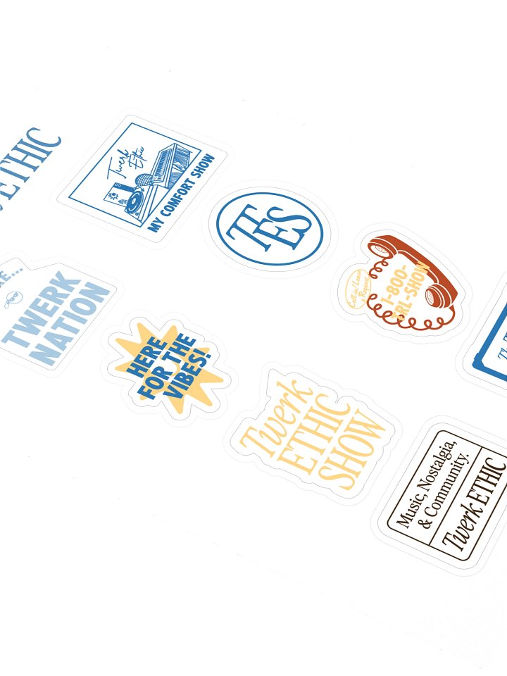 Twerk Ethic Sticker Sheet product image (2)