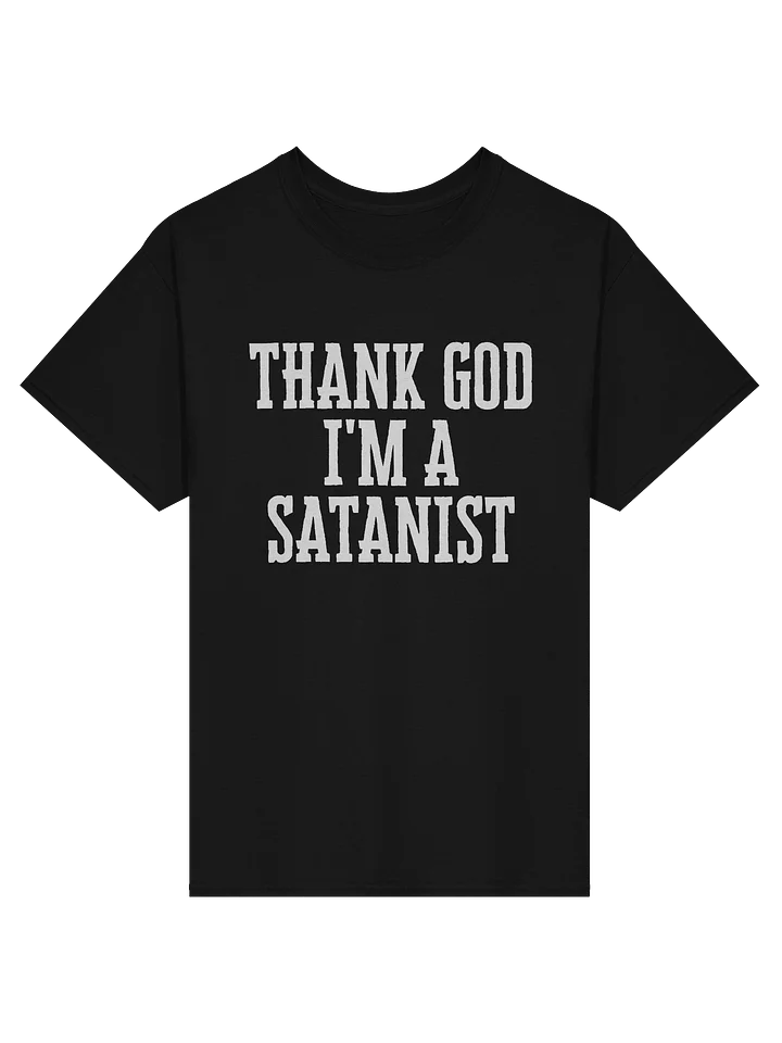 Thank God I'm A Satanist - Shirt product image (1)