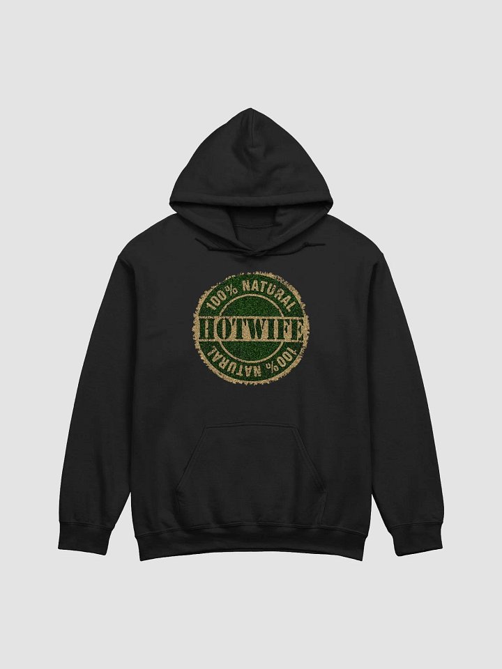 100% Natural Hotwife Seal - Texture Version Hoodie product image (3)