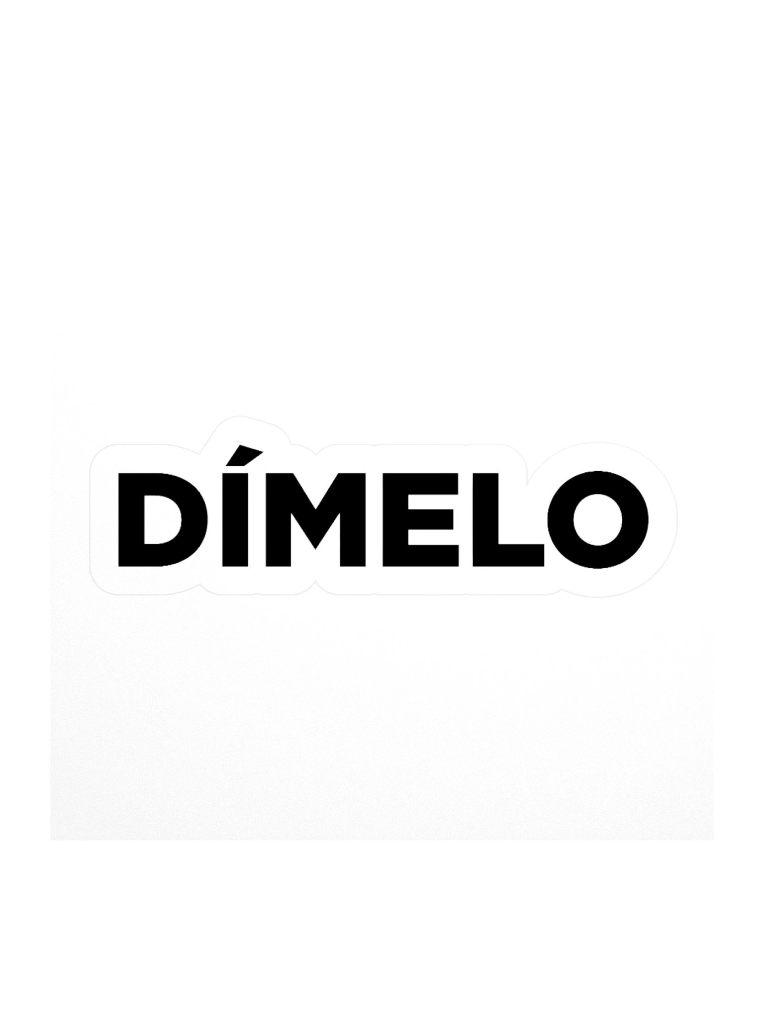 The DÍMELO Sticker product image (1)