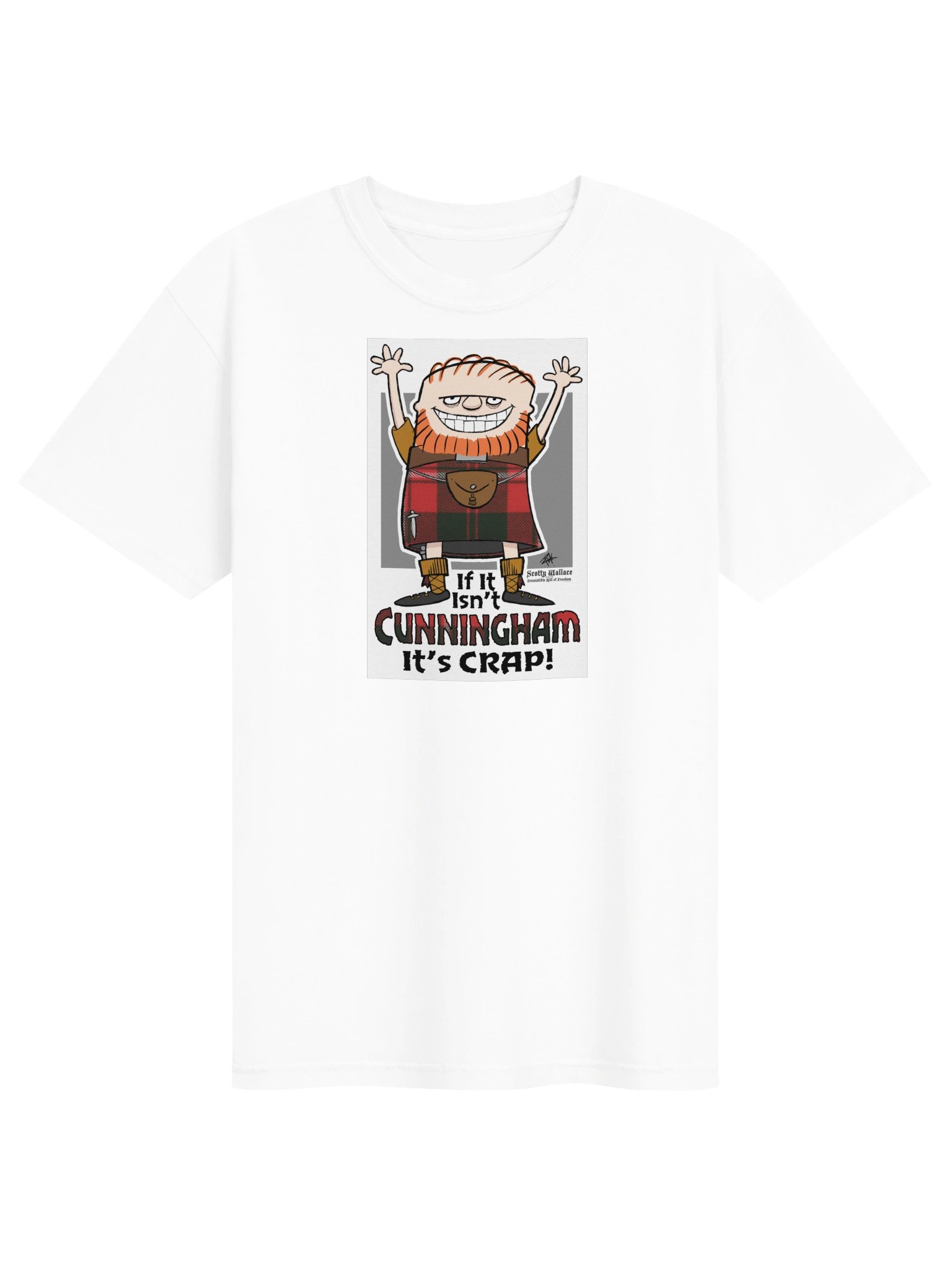 Cunningham Clan Tartan - Funny Scottish Humor Scotty Wallace product image (1)