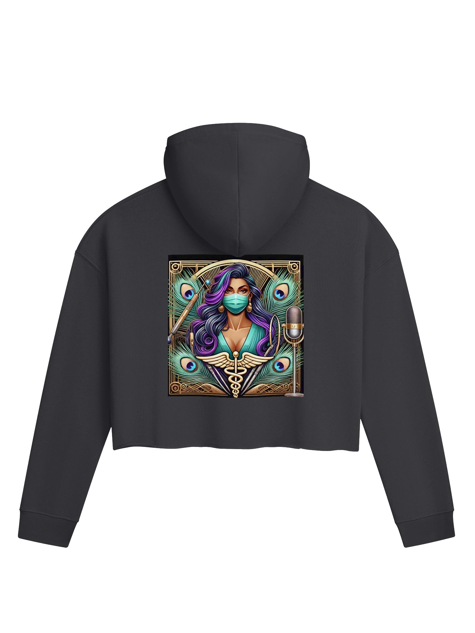 Surgeon Sensuality Couture Cropped Hoodie product image (13)