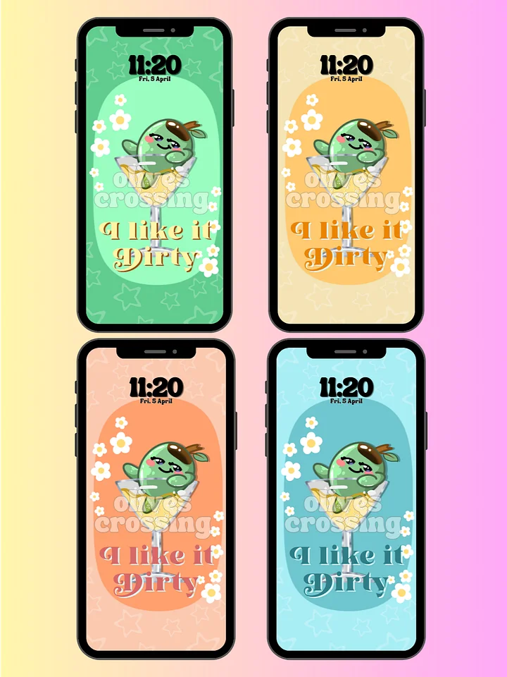 'I Like It Dirty' iPhone/Android Wallpaper Set 1 [2024] product image (1)