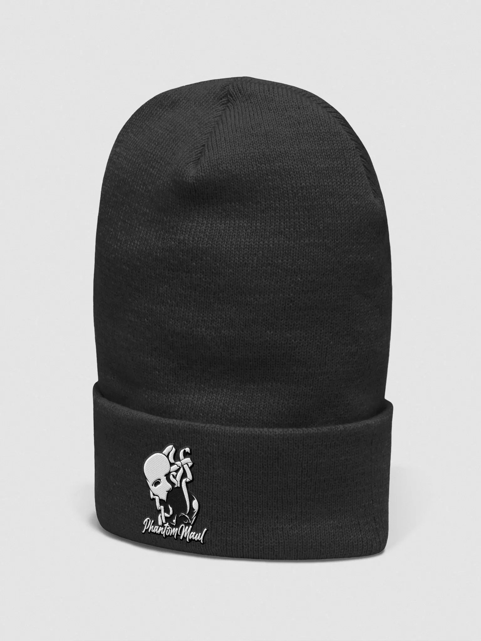 White Logo Beanie product image (2)