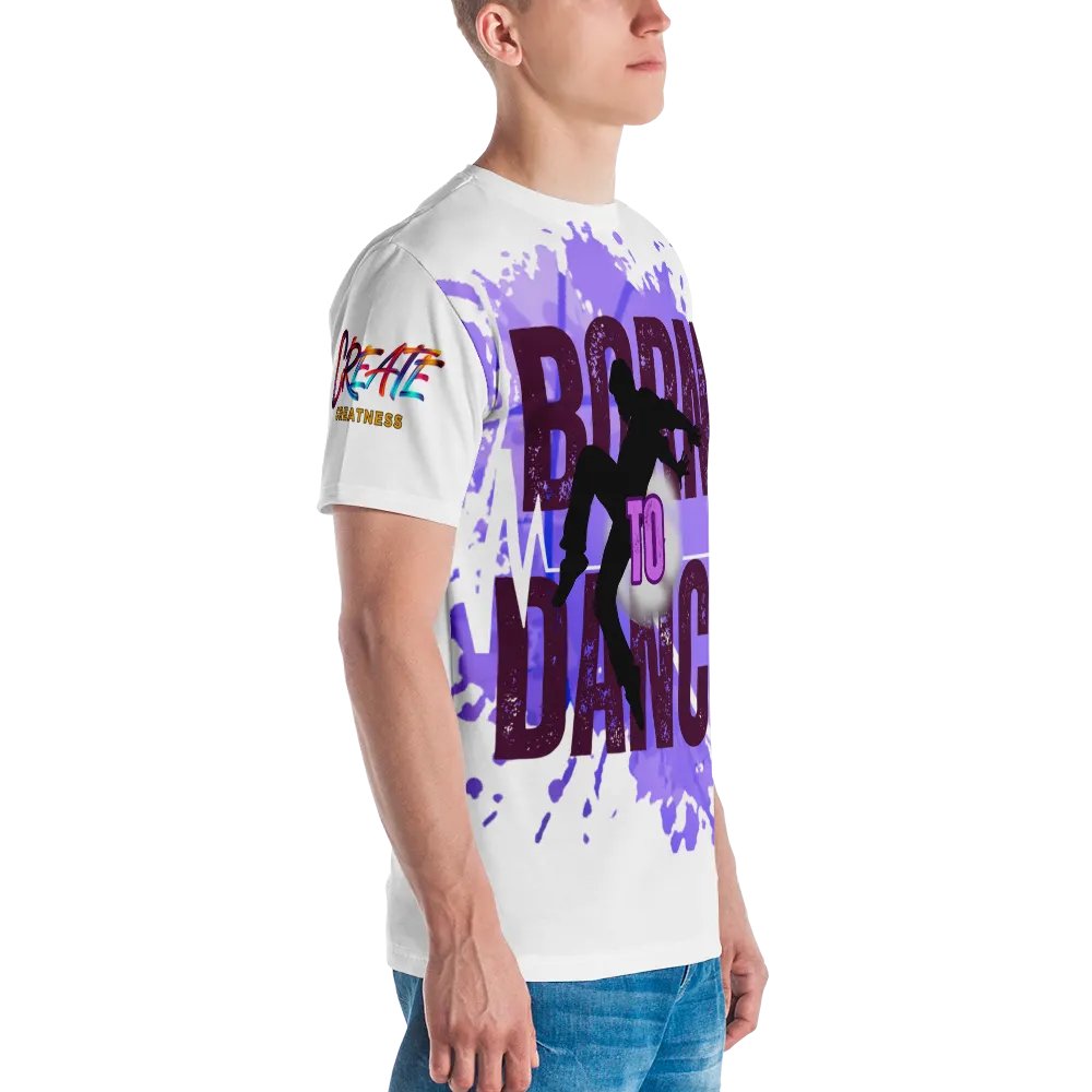 Born to Dance His Silhouette Dynamic Huge Print T-Shirt product image (5)