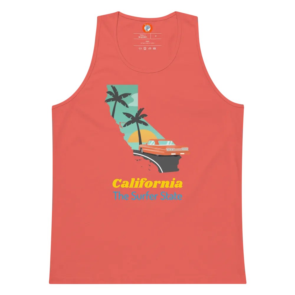 California Men's Tank Top product image (5)