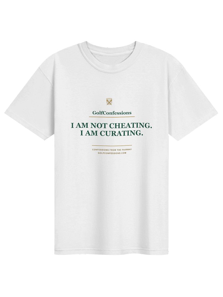 GC Not Cheating Curating Shirt product image (6)