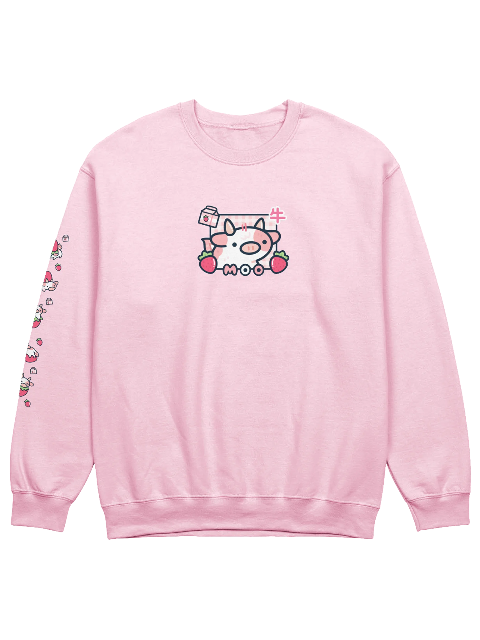 Strawberry Cow Sweatshirt product image (1)
