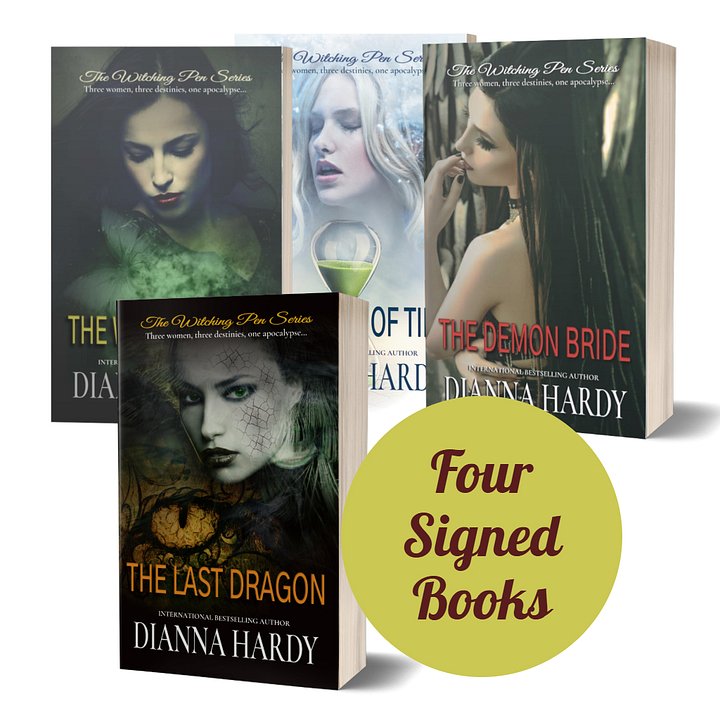 Four Book Bundle: The Witching Pen Series (signed paperbacks) product image (1)
