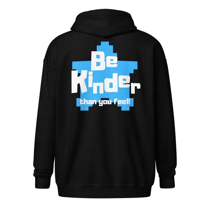 Be Kinder Logo Zipper Hoodie! product image (7)
