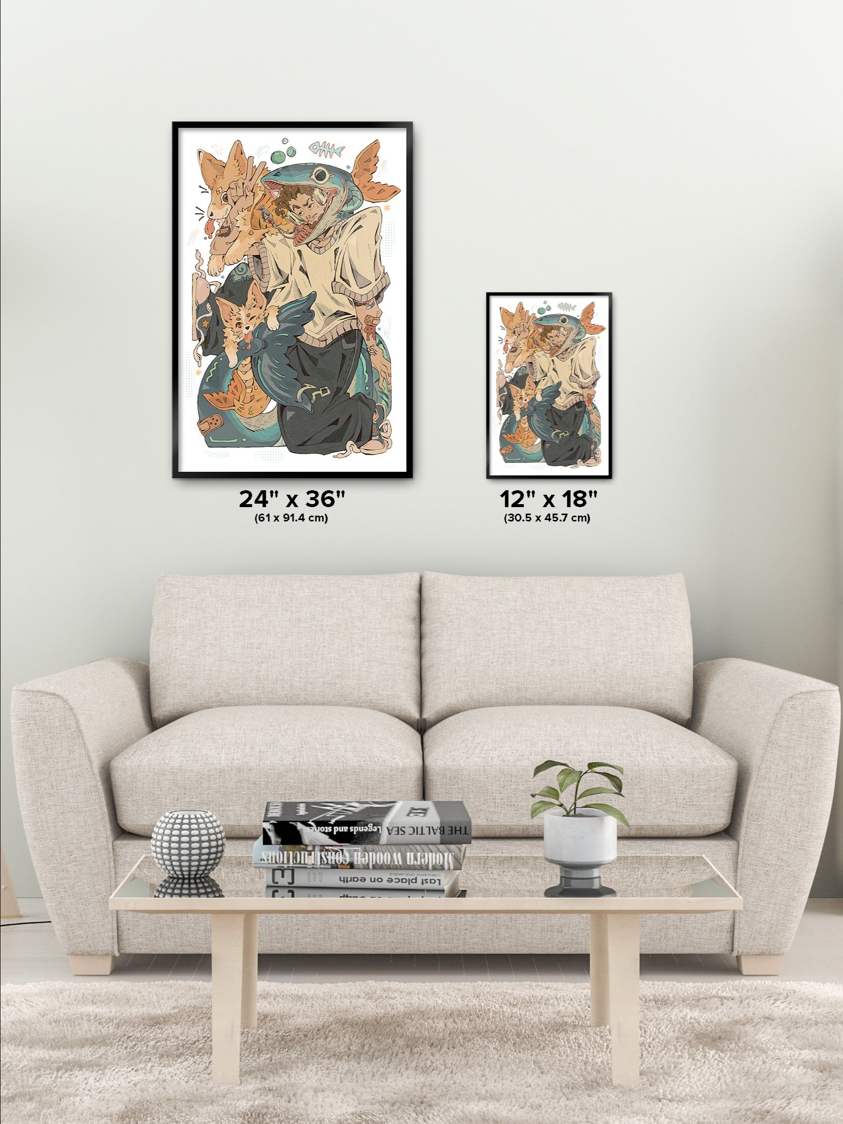 Off the Hook - Framed Poster product image (5)