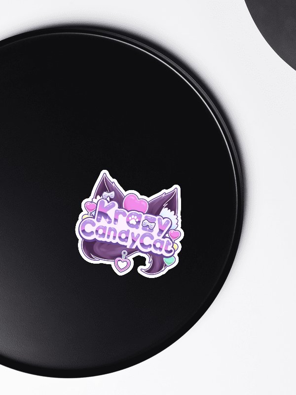 KrazyCandyCat Logo Magnet product image (2)