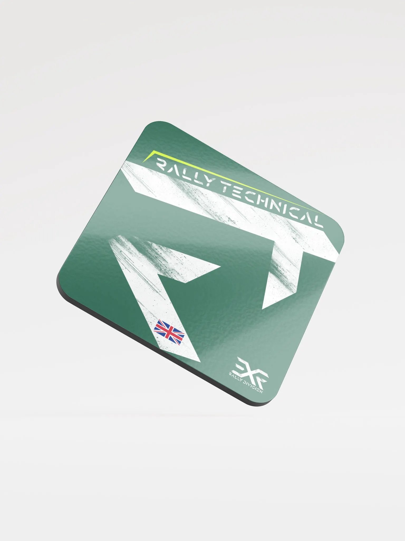 RT Cork Coaster - British Racing Green product image (1)