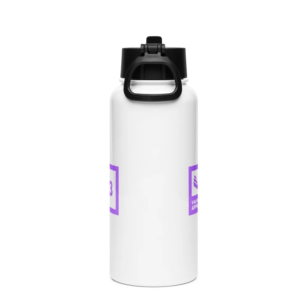 Kittykat23 Water Bottle with Straw Lid - Purple product image (2)