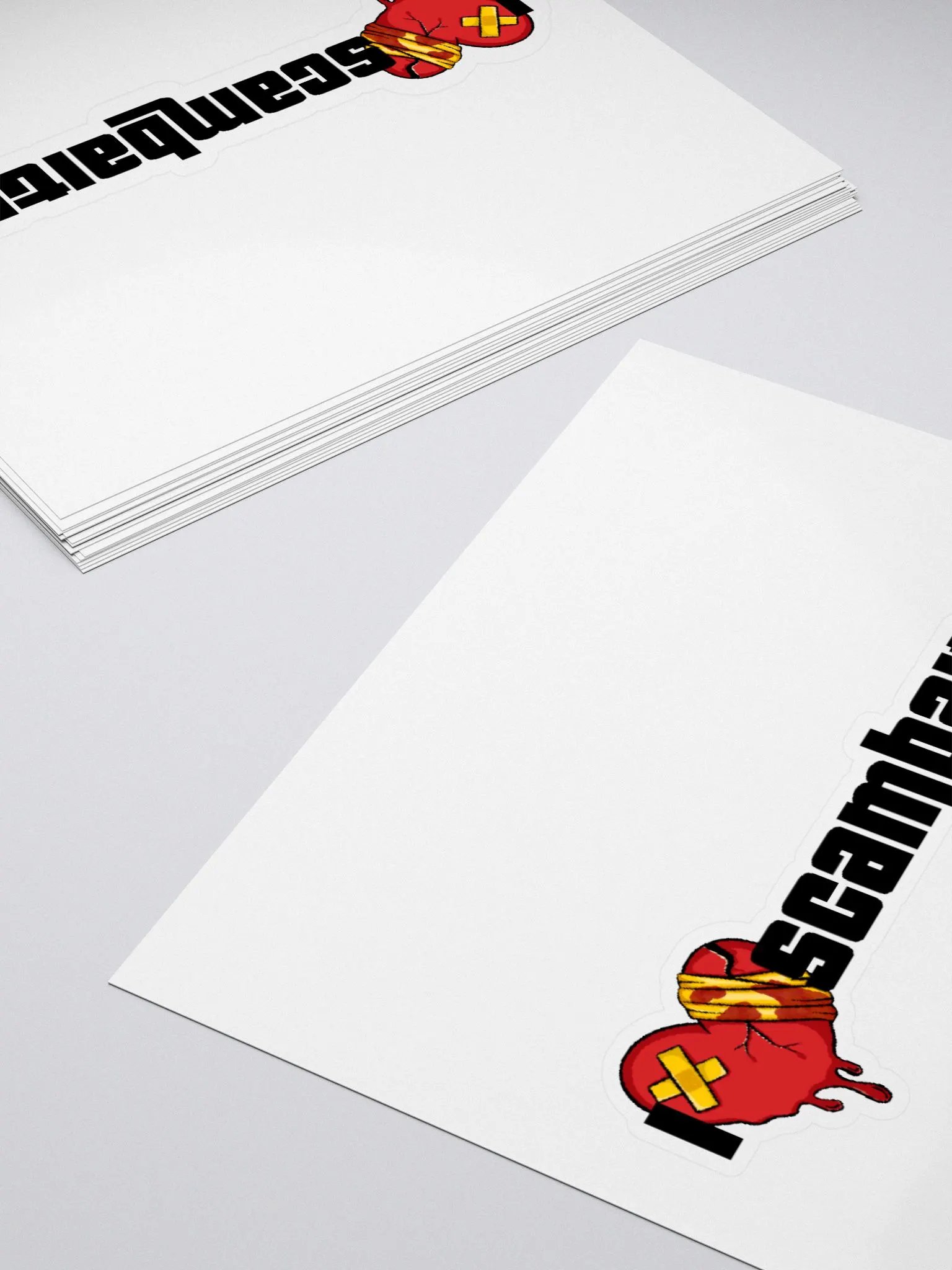 I Heart Scambaiting Vinyl Kiss Cut Sticker product image (4)