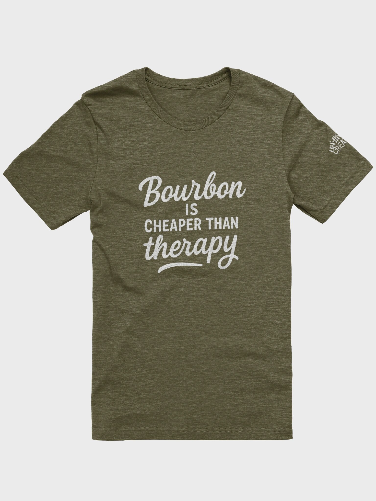 Bourbon Is Cheaper Than Therapy T-Shirt product image (13)