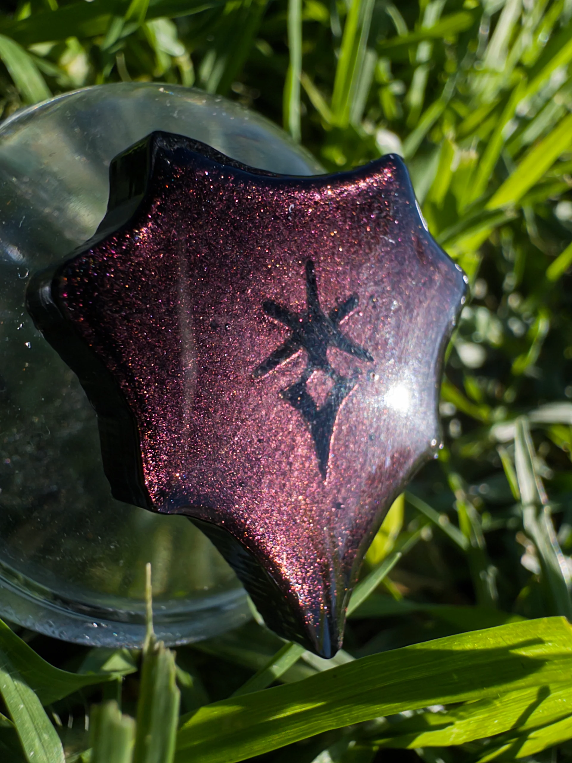 Cat Eye Dark Knight Job Stone - Ready to Ship product image (2)