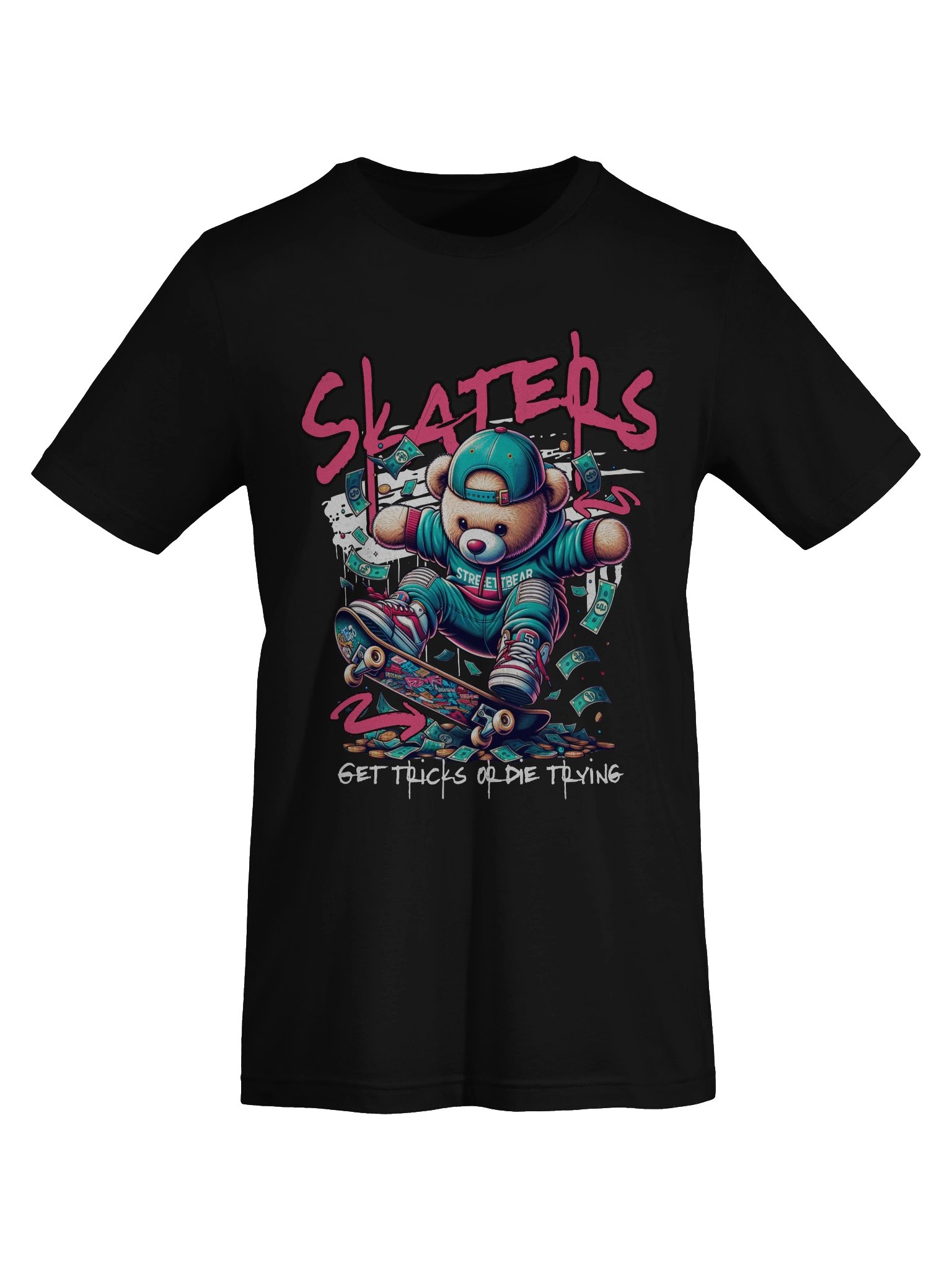 Street Bear Skateboarder Tee product image (7)