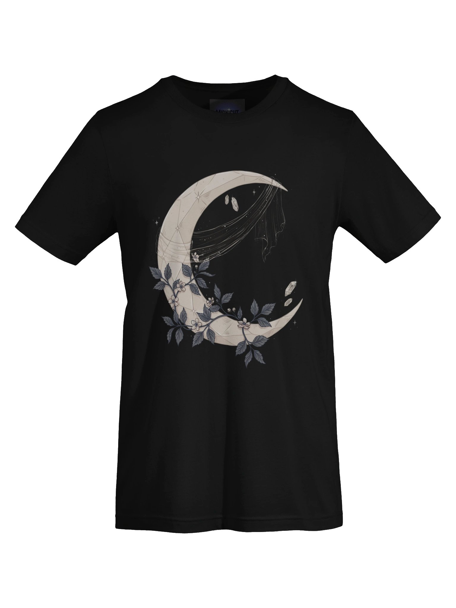 Celestial Crescent Moon Graphic Tee product image (53)