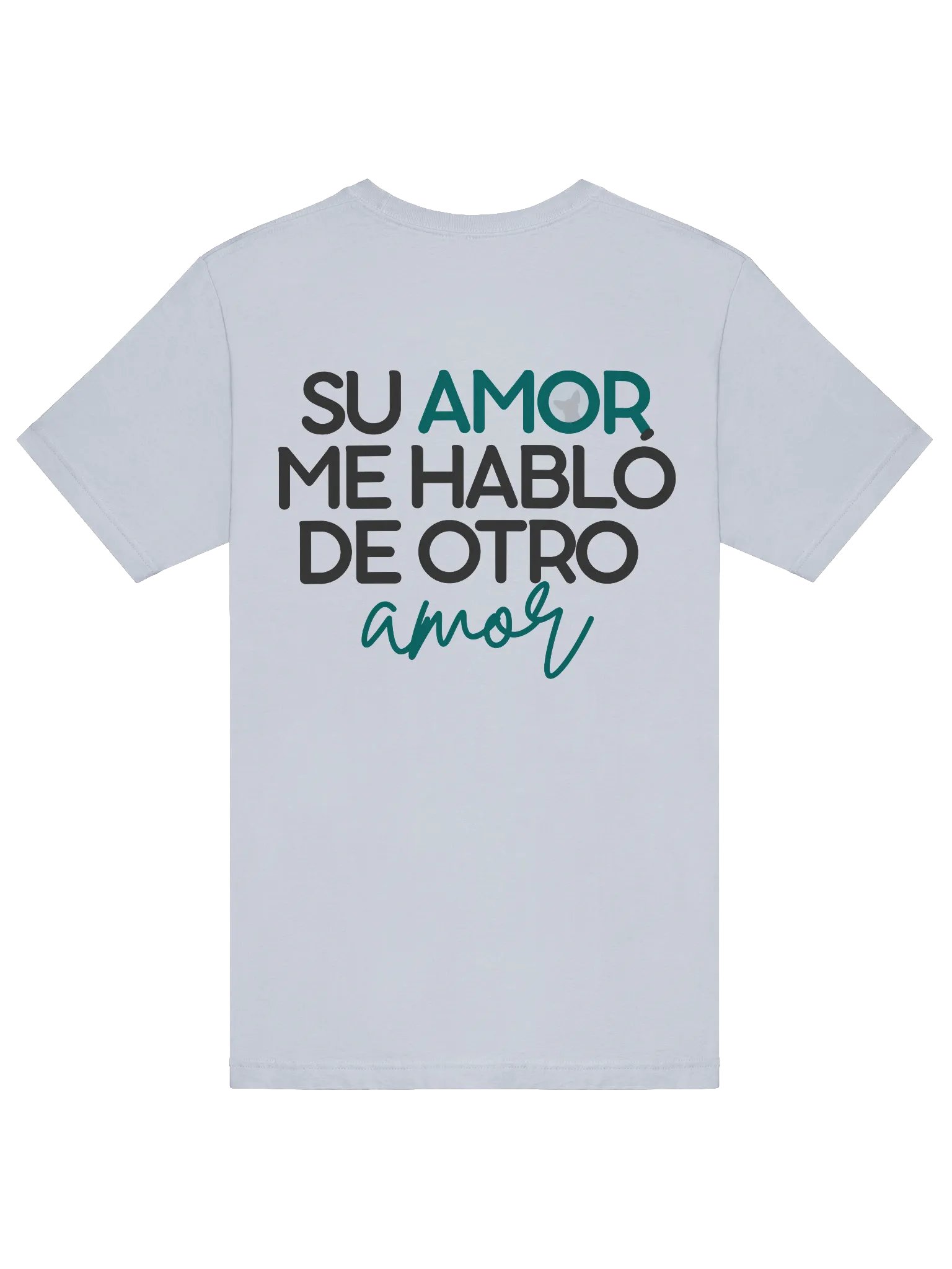 DoGod Camiseta Mujer Su Amor Me Habló | Texto Oscuro product image (2)
