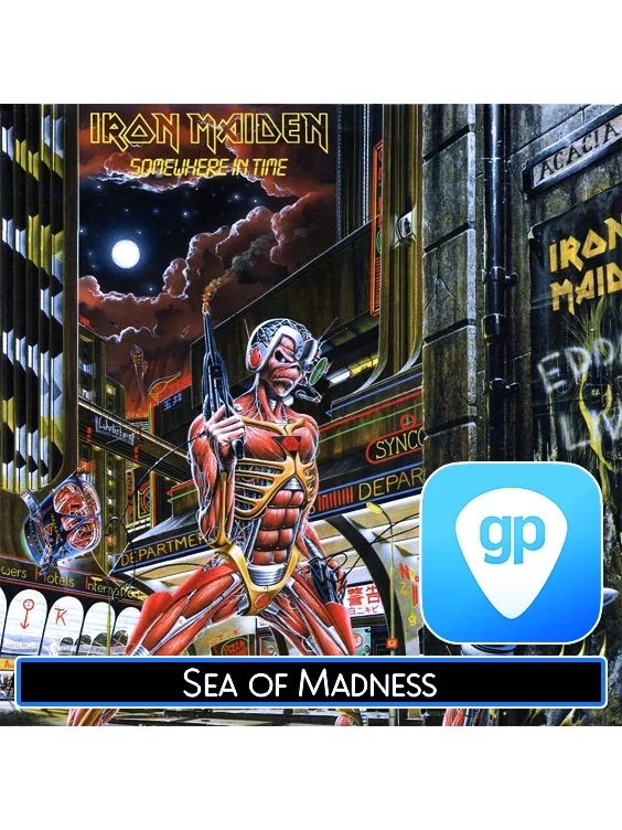 Sea of Madness | PDF Tab + Guitar Pro | Iron Maiden product image (1)