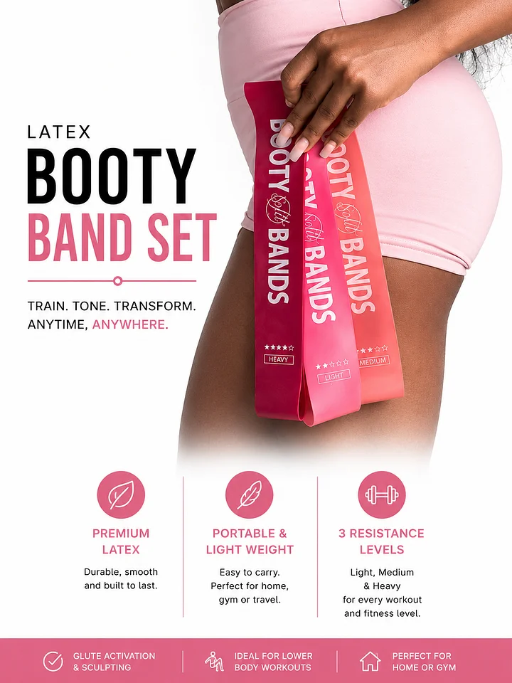 LATEX RESISTANCE BAND SET (3) product image (1)