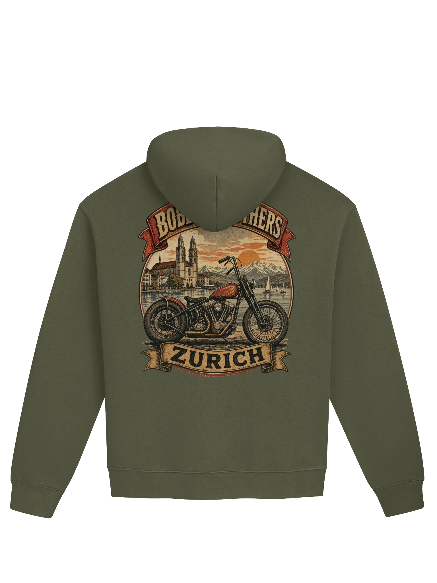 Bobber Brothers - Zurich Hoodie - front