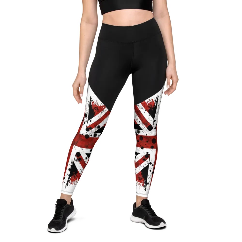 Punk Union Jack Split leggings product image (1)