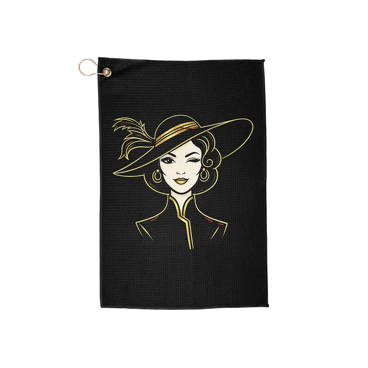 Women Farting Golf Towel product image (1)