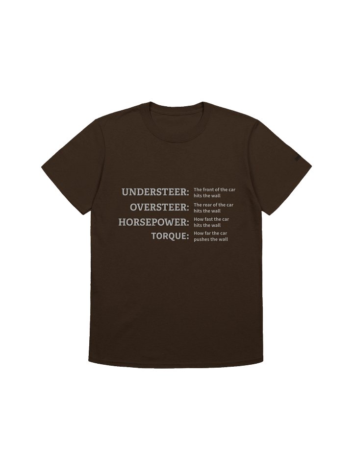 Racing Physics Gildan Softstyle Comfort Unisex T-Shirt product image (2)