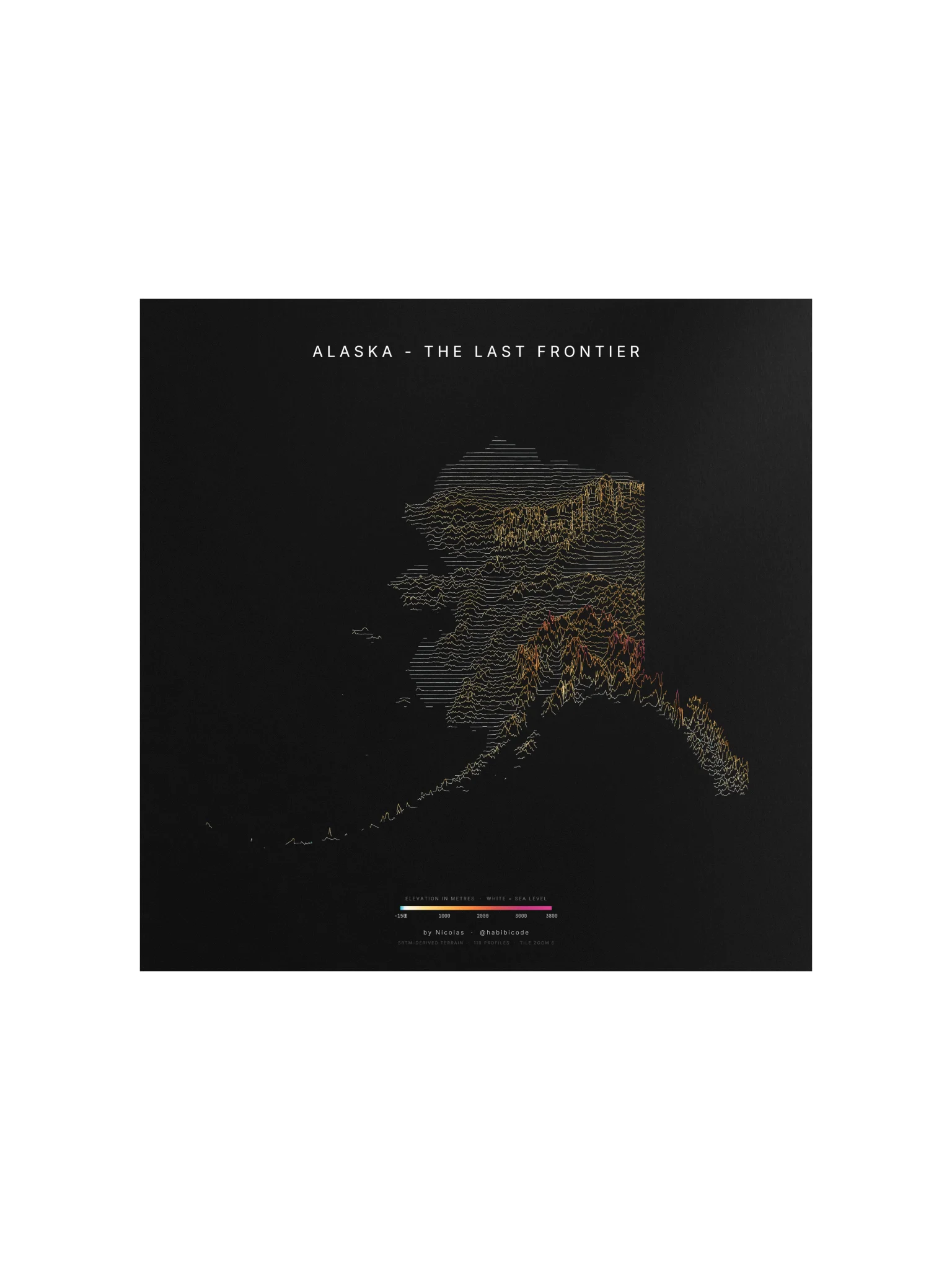 Ridgeline Poster - Alaska product image (1)