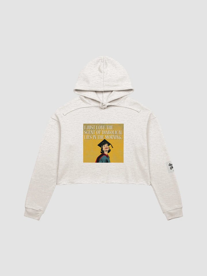 Diabolical Lies Cropped Hoodie 1 product image (1)