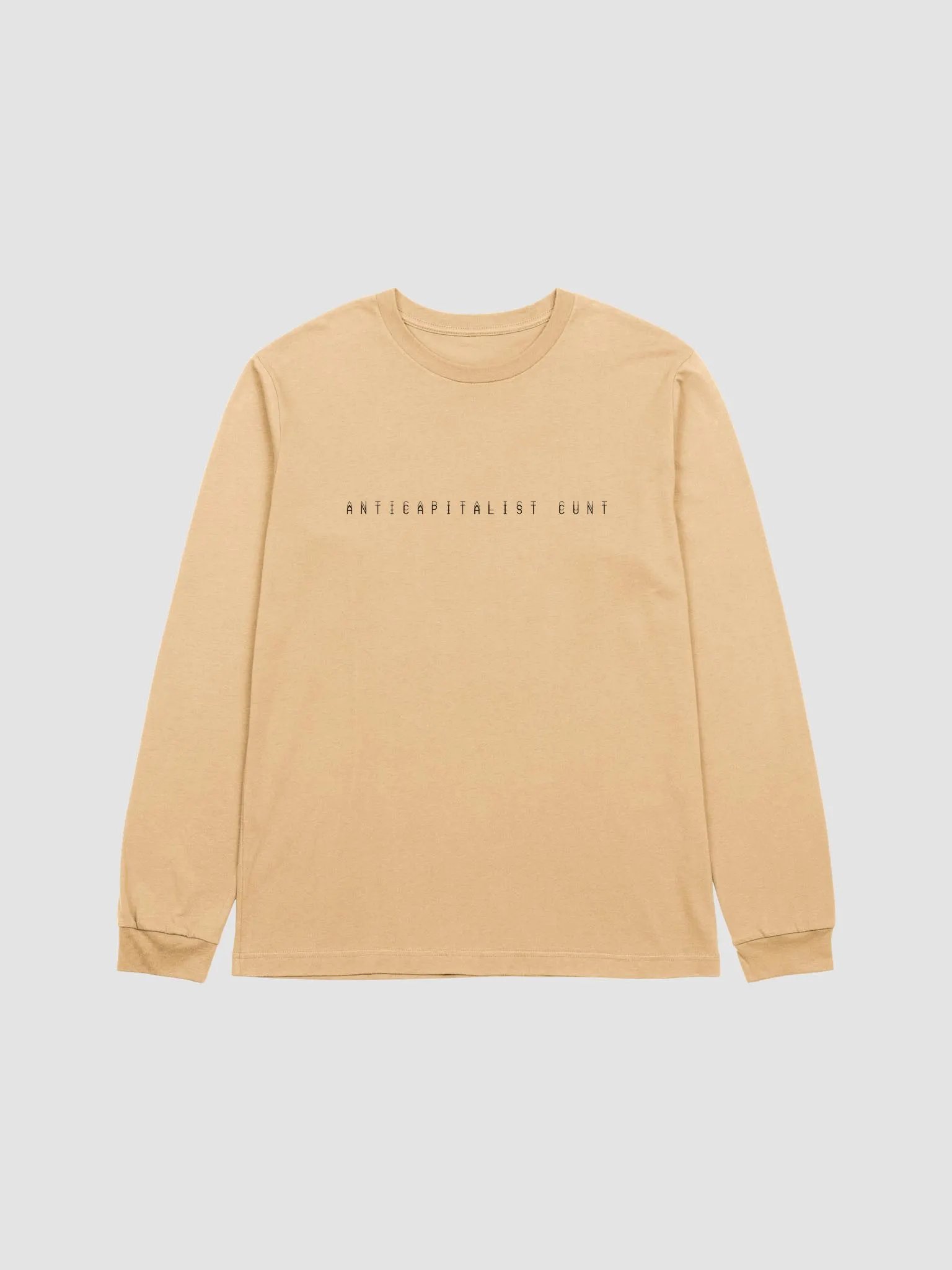 ANTICAPITALIST C*NT long sleeve supersoft tee product image (21)
